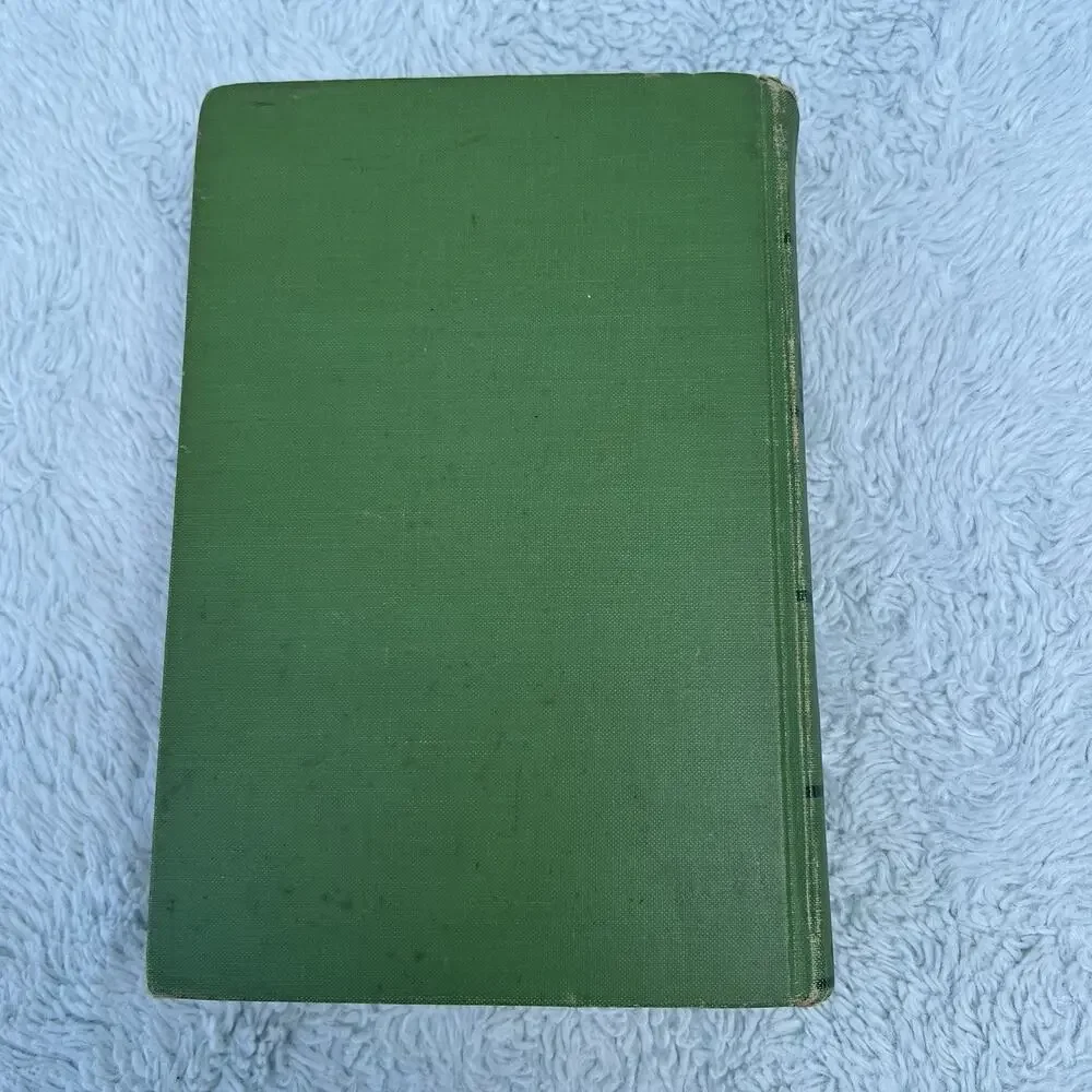 Macy’s Cook Book & Kitchen Guide Vintage 1932 Green Hardcover